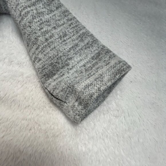 Patrizia Luca Women's Asymmetrical Tunic Top M/L Gray Black Long Sleeve Pullover - Picture 7 of 7